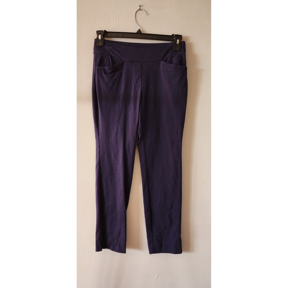 Spartina 449 Maren Pull On Pants Navy Blue Stretch Size‎ Medium